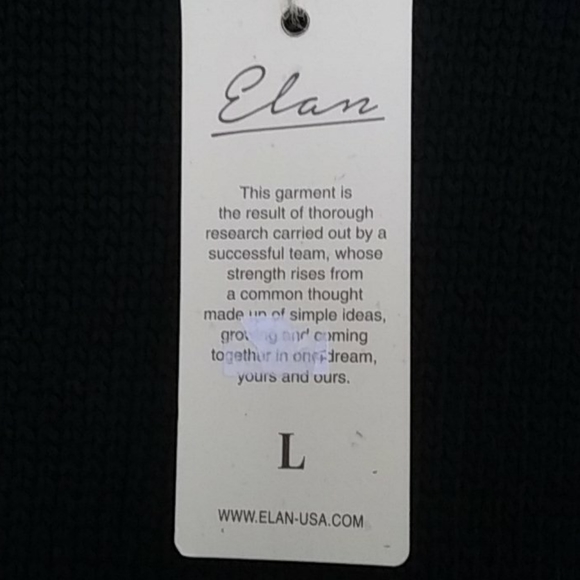 NWT Black Crochet Cold Shoulder Sweater - Picture 3 of 4